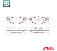 BRAKE PAD SET DISC BRAKE 1634.02 FOR VAUXHALL CORSA/Mk/IV/VAN CORSAVAN OPEL