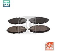 FEBI BILSTEIN Brake Pad Set 16341 - Front Axle - Fits Daewoo Matiz & Lanos