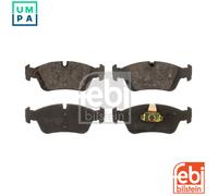 Front Brake Pads 3 Series Set Kit Fits BMW 34 11 6 761 244 Febi 16343