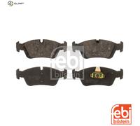 Front Brake Pads 3 Series Set Kit Fits BMW 34 11 6 761 244 Febi 16343