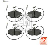 BRAKE PAD SET DISC BRAKE 16369 FOR CITROEN LFZ /LFY 1.8L DHY /D6E /DKZ 1.9L 4cyl
