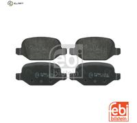 BRAKE PAD SET DISC BRAKE 16370 FOR FIAT 500 PUNTO PANDA/Hatchback/Van/CLASSIC