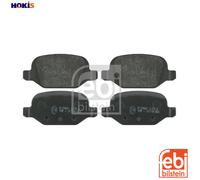 Rear Brake Pads 500C Set Kit Fits Fiat 71752988 Febi 16370