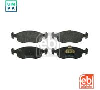 Front Brake Pads Punto Set Kit Fits Fiat 77362180 Febi 16371