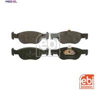 BRAKE PAD SET DISC BRAKE 16372 FOR FIAT PUNTO/Hatchback/Van 188 A3.000 1.9L