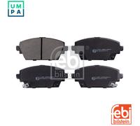 Febi Bilstein Disc Brake Pad Set 16389 Front – Fits Honda Accord 1.6 i, 1.8 i, 2.0 i