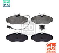 BRAKE PAD SET DISC BRAKE 16391 FOR FIAT DUCATO/Bus/Van/Platform/Chassis 1.9L