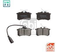 Brake Pads Set fits SEAT ALHAMBRA 7V 1.9D Rear 96 to 10 7M3698451 7M3698451B New