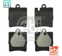 Ferdinand Bilstein Brake Pads Set for Mercedes SLK280 R171 3.0 Rear 05 to 11 M272.942 A0024205220