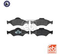 Brake Pad set 16400 by Febi Bilstein Front Axle - Single set