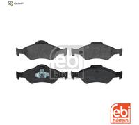 Brake Pad set 16400 by Febi Bilstein Front Axle - Single set