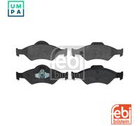Brake Pad set 16400 by Febi Bilstein Front Axle - Single set