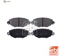 Brake Pads Set fits FORD MONDEO 2.0D Front 00 to 07 1121894 ME1S7J2K021AC Febi