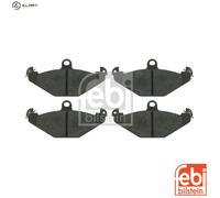 Febi Bilstein Brake Pad Set 16403 - Rear for Renault Safrane (Mk2, 1992-2000)