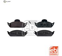 BRAKE PAD SET DISC BRAKE 16410 FOR MERCEDES-BENZ M 111.977 2.3L 4cyl M-CLASS