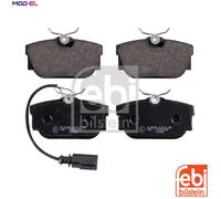 Rear Brake Pads Transporter Set Kit Fits VW T4 7D0 698 451 J Febi 16412