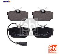 Rear Brake Pads Transporter Set Kit Fits VW T4 7D0 698 451 J Febi 16412