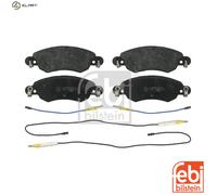 Brake pads Front Axle 16416 FEBI BILSTEIN for CITROËN C5 I
