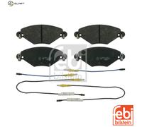 BRAKE PAD SET DISC BRAKE 16417 FOR CITROEN C5/Van/Break 6FZ 1.7L RHY 2.0L 4cyl