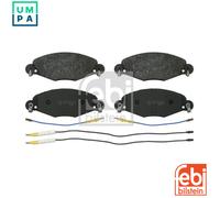 Brake Pads Set fits CITROEN C5 Mk1 3.0 Front 01 to 04 E172230 425216 425249 Febi