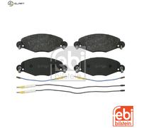 Brake Pads Set fits CITROEN C5 Mk1 3.0 Front 01 to 04 E172230 425216 425249 Febi