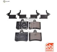 BRAKE PAD SET DISC BRAKE 16420 FOR CITROEN C5/Van/II/Break 4HR /4HP /4HT 2.2L
