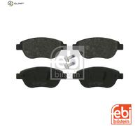 Brake Pads Set fits PEUGEOT 307 3B, 3E, 3H 1.6 Front 00 to 12 E172125 E172284