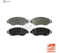 Brake Pads Set fits FORD TRANSIT TDCi 2.4D Front 00 to 06 D2FA 04053306 Febi New