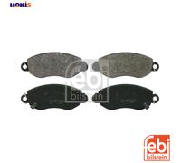 Brake Pads Set fits FORD TRANSIT TDCi 2.4D Front 00 to 06 D2FA 04053306 Febi New