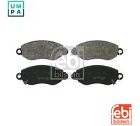 Brake Pads Set fits FORD TRANSIT TDCi 2.4D Front 00 to 06 D2FA 04053306 Febi New