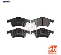 Brake Pads Set fits RENAULT ESPACE Mk4 Rear 2002 on 7701206609 7701207767 Febi