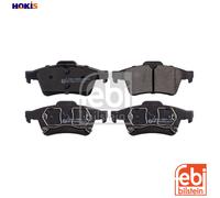 Brake Pads Set fits RENAULT ESPACE Mk4 Rear 2002 on 7701206609 7701207767 Febi