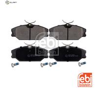 Brake Pads Set fits RENAULT LAGUNA Mk1 2.0 Front 99 to 01 410604441R 410607125R