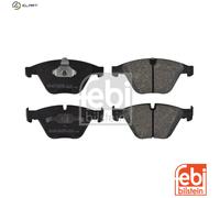 febi bilstein Brake Pad Set 16433 – Front Axle – 1 unit