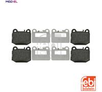 Brake Pads Set fits MERCEDES ML500 W163 5.0 Rear 01 to 05 A1634200720 Febi New