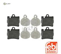 BRAKE PAD SET DISC BRAKE 16438 FOR MERCEDES-BENZ OM648.960/613.960 3.2L 6cyl