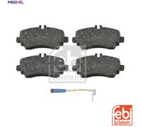 Brake pads Front Axle 16439 FEBI BILSTEIN for MERCEDES-BENZ VANEO
