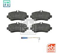 Brake pads Front Axle 16439 FEBI BILSTEIN for MERCEDES-BENZ VANEO