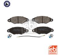 Brake Pads Set fits RENAULT KANGOO FC, KC 1.6 Front 1999 on 7701205512 Febi New