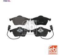 Brake pads Front Axle 16447 FEBI BILSTEIN for AUDI VW SKODA