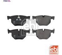 Brake Pads Set fits BMW 530D E60, E61 3.0D Rear 02 to 10 34212339276 34212339277