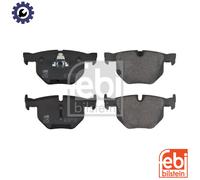 Brake Pads Set fits BMW 520 E60, E61 2.0 Rear 07 to 10 34212339276 34212339277