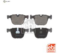 Brake Pads Set fits BMW M3 E90, E92, E93 Rear 4.0 4.4 07 to 13 34110301476 Febi