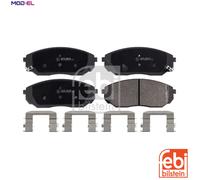 Brake Pads Set fits KIA SORENTO Mk1 3.5 Front 02 to 11 G6CU 581013ED00 Febi New