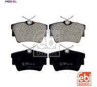 Brake Pads Set fits VAUXHALL VIVARO X82, X83 Rear 2001 on 009199262 1605199 Febi