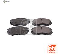 BRAKE PAD SET DISC BRAKE 16489 FOR HYUNDAI G4ED 1.6L 4cyl ELANTRA