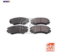 BRAKE PAD SET DISC BRAKE 16489 FOR HYUNDAI G4ED 1.6L 4cyl ELANTRA