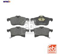 Brake Pads Set fits VAUXHALL ZAFIRA B Front 05 to 14 093176115 093189698 Febi