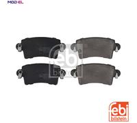 Brake Pads Set fits RENAULT MASTER Mk2 2.5D Rear 1998 on 7701206763 8671016747