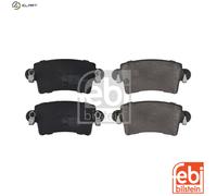 Brake Pads Set fits RENAULT MASTER Mk2 2.5D Rear 1998 on 7701206763 8671016747